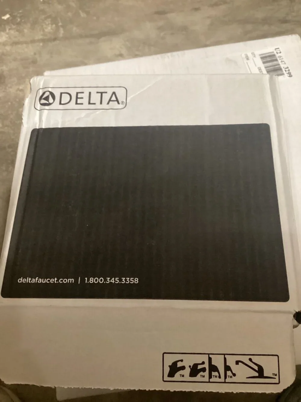 Delta Modern 14 Series Shower Faucet Set, Matte